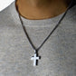 Enamel Cross Pendant