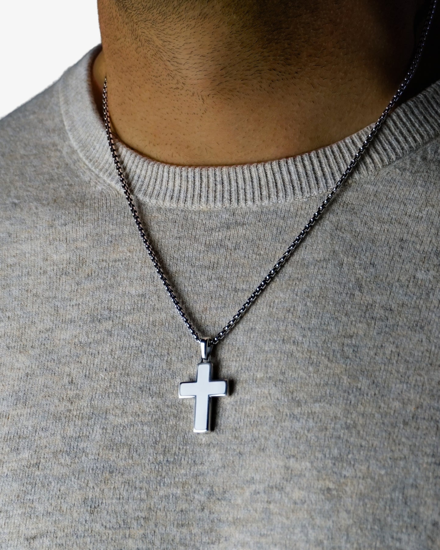 Enamel Cross Pendant