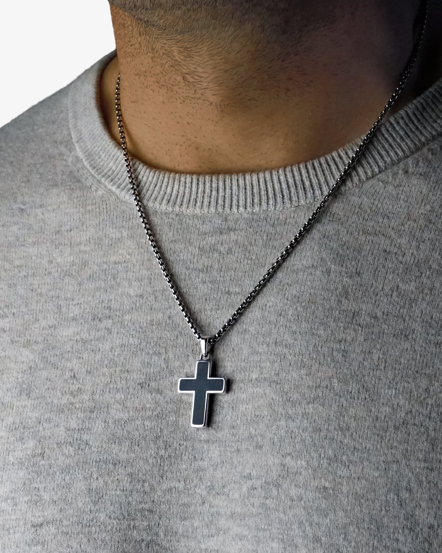 Enamel Cross Pendant