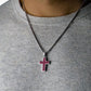 Enamel Cross Pendant