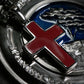 Enamel Cross Pendant