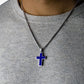 Enamel Cross Pendant