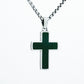 Enamel Cross Pendant