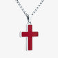 Enamel Cross Pendant