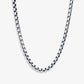 Silver Box Chain Necklace, 2.5mm