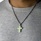 Enamel Cross Pendant