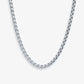 Silver Box Chain Necklace, 2.5mm