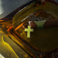 Enamel Cross Pendant